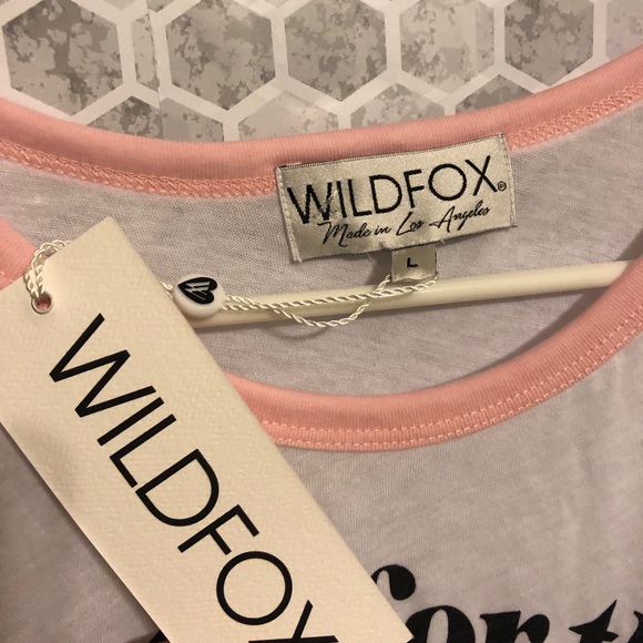 NWT Wildfox Weekend Graphic Tee - Picture 4 of 6